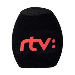 Chránič mikrofónu s logom Rozhlas a televízia Slovenska